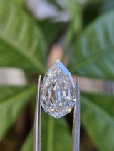 IGI 4.21CT PEAR STEP CUT D VS1