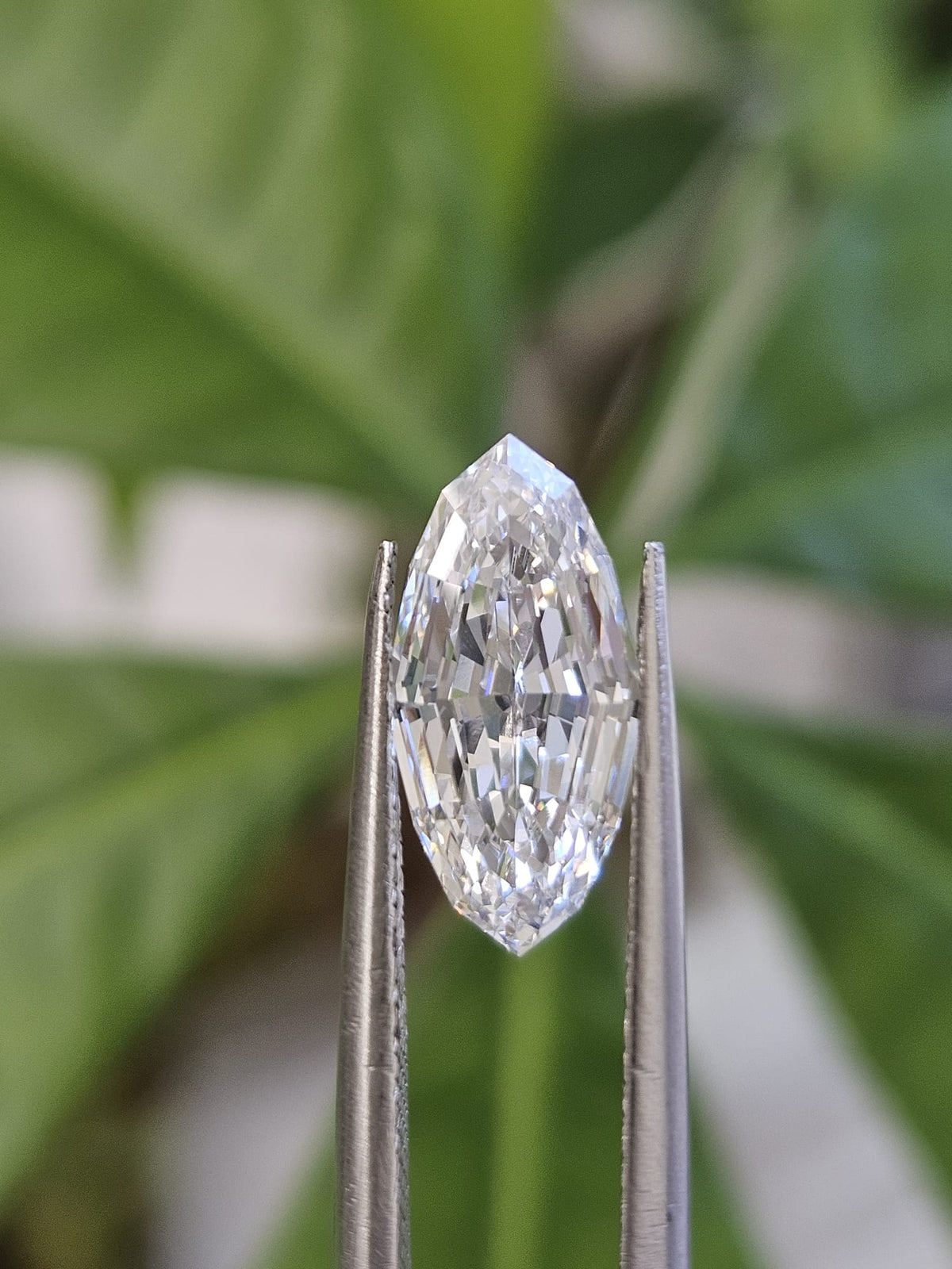 IIG 2.07CT MARQUISE STEP CUT D VVS2