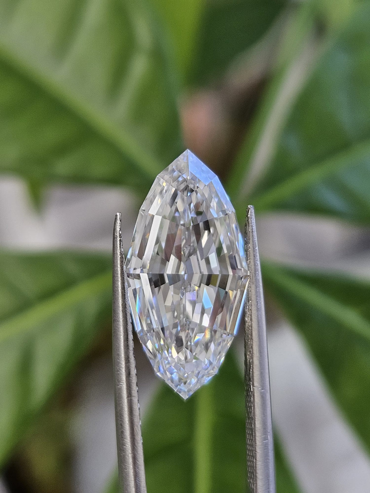 IGI 5.17CT MARQUISE STEP CUT D VVS2