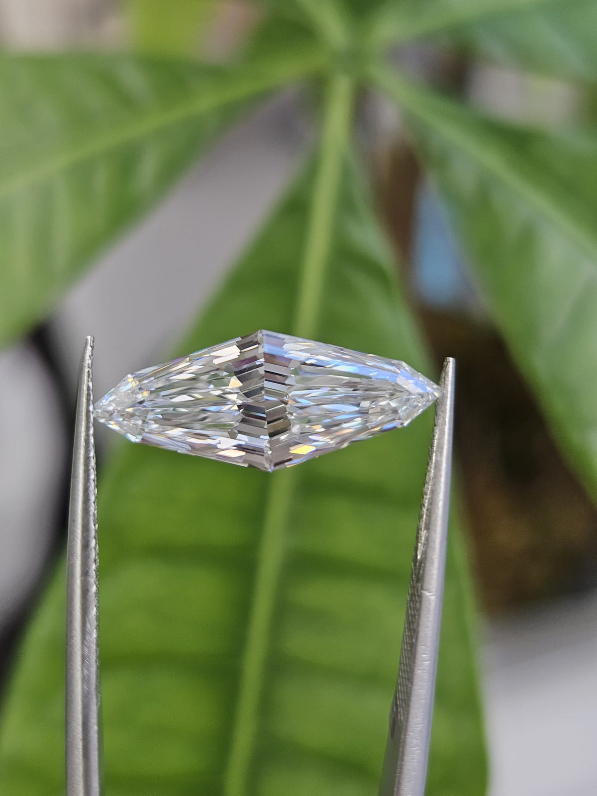 IGI 3.07CT MARQUISE STEP CUT F VVS2