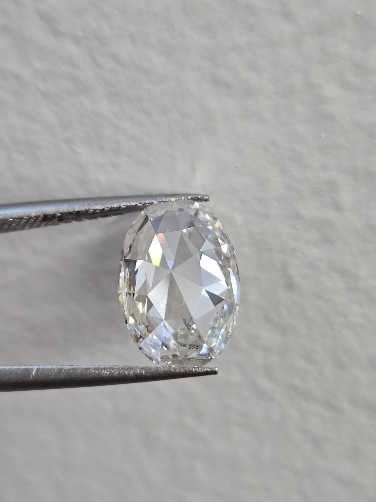 IGI 3.01CT OVAL ROSE CUT E VS1