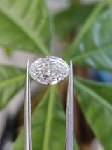 IGI 2.05CT OVAL STEP CUT E VS1