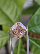 IGI 4.15CT CUSHION FANCY VIVID PINK VS1