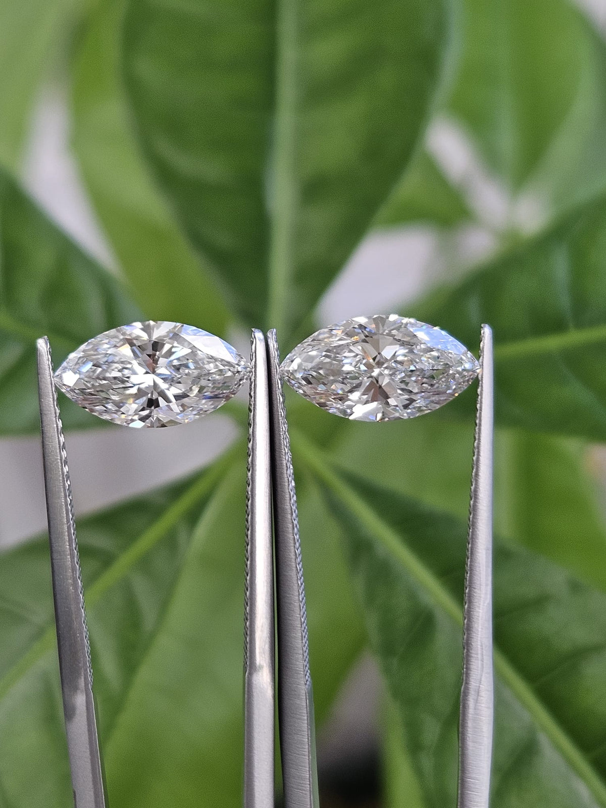 IGI 1.52CT + 1.54CT MARQUISE E VVS2