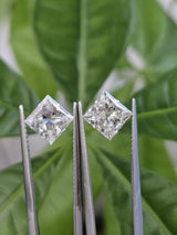 IGI 2CT + 2.03CT PRINCESS E VS1 + F VS1