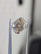 IGI 2.11CT ANTIQUE EMERALD LIGHT BROWN VS2