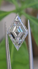 IGI 4.04CT LOZENGE STEP CUT E VVS2