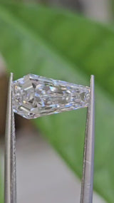 IGI 1.92CT COFFIN CUT F VS1