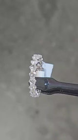 2.171 ct Natural Rose Cut Diamond Eternity Band