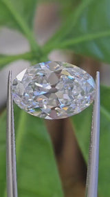 IGI 5.22CT ANTIQUE OVAL D VS1
