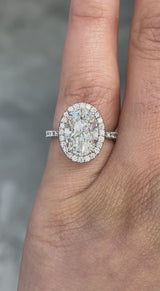 OVAL Diamond Ring