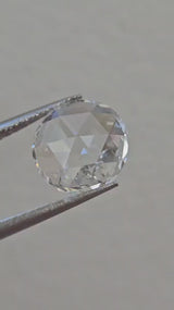 IGI 2.01CT ROUND ROSE CUT E VVS2