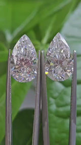 IGI 3.56CT + 3.56CT PEAR PAIR D VS1