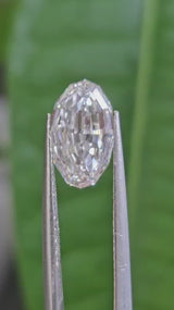 IGI 2.04CT OVAL STEP CUT F VVS2
