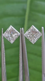 IGI 1.01CT + 1.03CT PRINCESS E VS1 + F VS1 PAIR