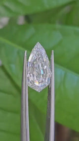 IGI 3.25CT ANTIQUE PEAR F VS1