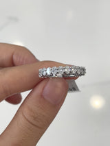 Lab 3ct Oval Eternity Band