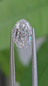IGI 2.05CT OVAL STEP CUT E VS1