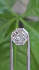 IGI 2.11CT OCTAGONAL STEP CUT E VS2