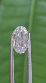 IGI 1.96CT OVAL STEP CUT F VS1