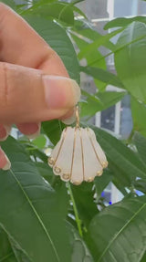 14KT Yellow Gold Shell Shape Pendant