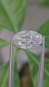 IGI 2.04CT OVAL STEP CUT F VVS2