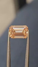 IGI 2.04CT EMERALD FANCY INTENSE PINK VS1