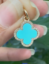 Flower Pendant 14K