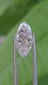 IGI 3.10CT STEP CUT MARQUISE D VS1