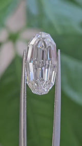IGI 5.10CT OVAL STEP CUT G VVS2