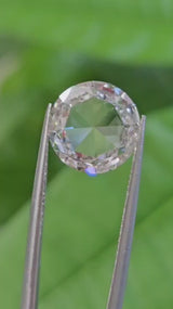 IGI 3.21CT ROUND ROSE CUT F VVS2