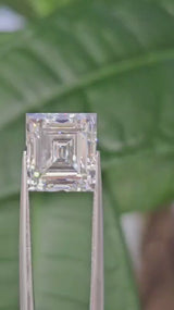 5.07ct D VVS2 Square Step cut