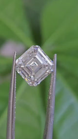 IGI 2.58CT ASSCHER F VVS2