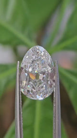 IGI 2.58CT ANTIQUE PEAR E VS1