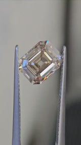 IGI 2.11CT ANTIQUE EMERALD LIGHT BROWN VS2