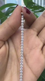 3.90Ct 7" Tennis Bracelet