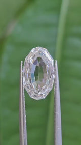 IGI 3.02CT OVAL STEP CUT F VS1
