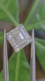 IGI 2.57CT SQUARE STEP CUT E VVS2