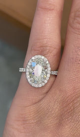OVAL Diamond Ring