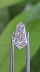 IGI 1.52CT HEXAGONAL STEP CUT D VVS2