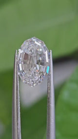 IGI 3.19CT OVAL STEP CUT D VS1
