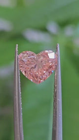 IGI 2.04CT HEART FANCY VIVID PINK VS1