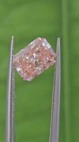 IGI 1.53CT RADIANT FANCY VIVID PINK VS1