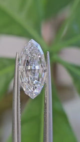 IIG 2.07CT MARQUISE STEP CUT D VVS2