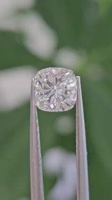 1.04CT SQUARE CUSHION D VVS2