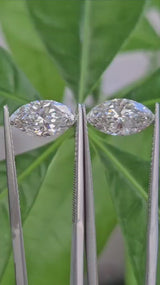 IGI 1.52CT + 1.54CT MARQUISE E VVS2