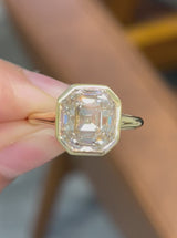 ANTIQUE ASSCHER Ring
