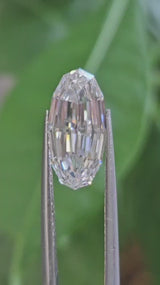 IGI 3.09CT OVAL STEP CUT F VVS2