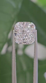 IGI 3.11CT SQUARE CUSHION F VS1
