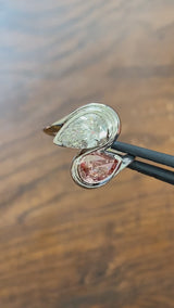 Toi et Moi Platinum ring